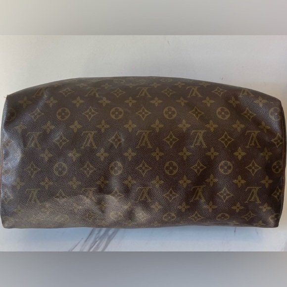 LOUIS VUITTON Monogram Speedy 40 Handbag, Authentic, Vintage, EUC. - Picture 15 of 16